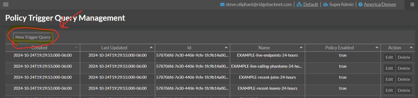 New-Trigger-Query